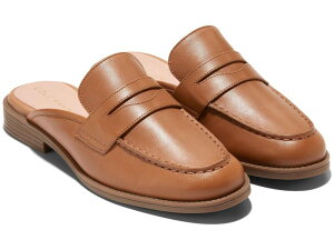 【送料無料】 コールハーン レディース スリッポン・ローファー シューズ Stassi Penny Mule Pecan Leather