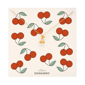 【送料無料】 ドジャード レディース ネックレス・チョーカー・ペンダントトップ アクセサリー Modern Cherries Necklace 16" w/ 2" Extender Gold