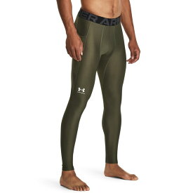 【送料無料】 アンダーアーマー メンズ カジュアルパンツ ボトムス Heatgear Armour Leggings Marine OD Green