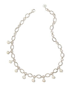 【送料無料】 ケンドラスコット レディース ネックレス・チョーカー・ペンダントトップ アクセサリー Ashton Pearl Chain Necklace Silver