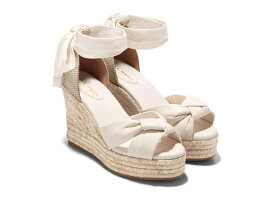 【送料無料】 コールハーン レディース ヒール シューズ Cloudfeel Hampton Sandals Ivory Leather/N