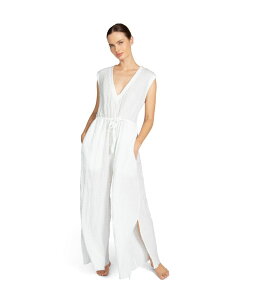 ���r���s�b�R�[�l ���f�B�[�X �g�b�v�X �W�����v�X�[�c Robin Piccone jumpsuit White �z���C�g