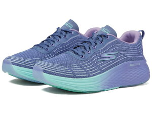 �X�P�b�`���[�Y ���f�B�[�X �V���[�Y �X�j�[�J�[ SKECHERS Max Cushioning Elite 2.0 Speed Play Blue/Lavender �u���[