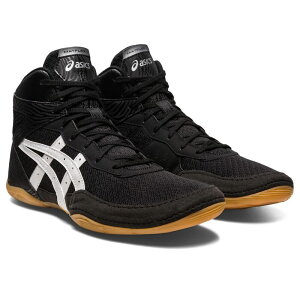 AVbNX Y V[Y Xj[J[ ASICS Matflex 7 Wrestling Shoe Black/White zCg