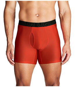 A_[A[}[ Y A_[EFA {NT[pc Under Armour Performance Tech Solid 6" Boxer Briefs Red Solstice