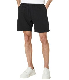 【送料無料】 ペイジ メンズ ハーフパンツ・ショーツ ボトムス Ross Sueded Nylon Short Black