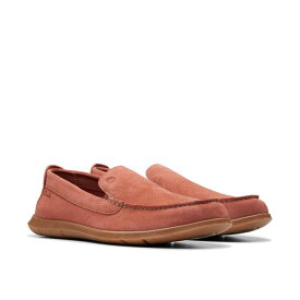 【送料無料】 クラークス メンズ スリッポン・ローファー シューズ Flexway Step Red Suede