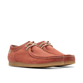 【送料無料】 クラークス メンズ スニーカー シューズ Shacre II Run Red Suede