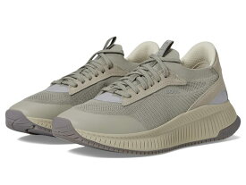 【送料無料】 ボス メンズ スニーカー ランニングシューズ シューズ Modern Knit Structure Running Sneakers Beige Grey