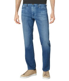 【送料無料】 エージージーンズ メンズ デニムパンツ ジーンズ ボトムス Everett Slim Straight Jean Medium Blue