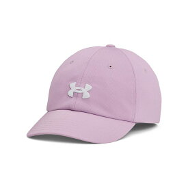【送料無料】 アンダーアーマー レディース 帽子 アクセサリー Blitzing Hat Adjustable Purple Ace/Whit