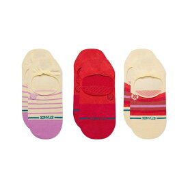 【送料無料】 スタンス レディース 靴下 アンダーウェア Fulfilled 3-Pack Pink
