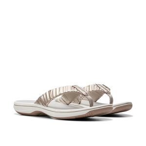 N[NX fB[X V[Y T_ Clarks Breeze Rae Champagne Synth Vp