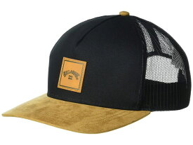 【送料無料】 ビラボン メンズ 帽子 アクセサリー Stacked Trucker Hat Black/Tan