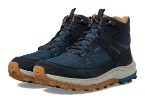 �G���G���r�[�� �����Y �V���[�Y �u�[�c�E���C���u�[�c L.L.Bean Access Hiker Mid Carbon Navy �l�C�r�[