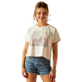 【送料無料】 アリアト レディース シャツ トップス Rodeo Bound T-Shirt Pristine