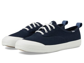 【送料無料】 ケッズ レディース スニーカー シューズ Champion Toe Cap Lace Up Navy Canvas