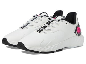 �W�[�t�H�A ���f�B�[�X �V���[�Y �X�j�[�J�[ GFORE Women's MG4+ Perforated T.P.U. Zebra Accent Golf Shoes Snow �A�j�}��
