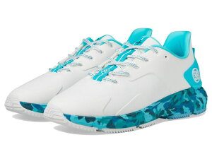 �W�[�t�H�A ���f�B�[�X �V���[�Y �X�j�[�J�[ GFORE Men's MG4+ T.P.U. Camo Golf Shoes Snow/Sardinia