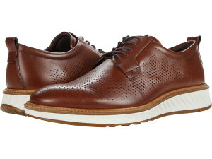 GR[ Y V[Y IbNXtH[h Cognac Full Gra ECCO ST.1 Hybrid Dress Perforated