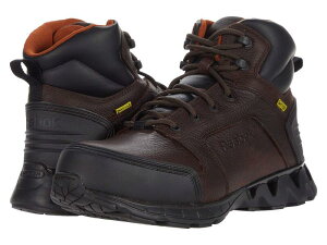 ���[�{�b�N �����Y �V���[�Y �u�[�c�E���C���u�[�c Reebok Work Zigkick Work Dark Brown �u���E��