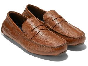 �R�[���n�[�� �����Y �V���[�Y �X���b�|���E���[�t�@�[ Cole Haan Wyatt Bit Driver British Tan/Nic �^��