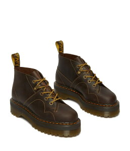 hN^[}[` fB[X V[Y u[cECu[c Dr. Martens Church Quad Archive Dark Brown Craz uE