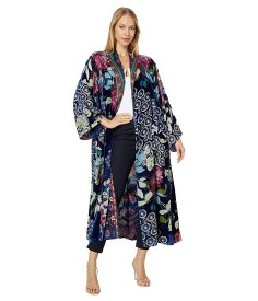 【送料無料】 ジョニーワズ レディース シャツ トップス Sierra Burnout Heart Kimono (Reversible) Multi