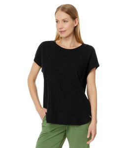 �X�}�[�g�E�[�� ���f�B�[�X �g�b�v�X �V���c Smartwool Short Sleeve Swing Top Black �u���b�N