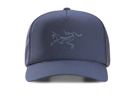 【送料無料】 アークテリクス メンズ 帽子 アクセサリー Bird Trucker Curved Black Sapphire