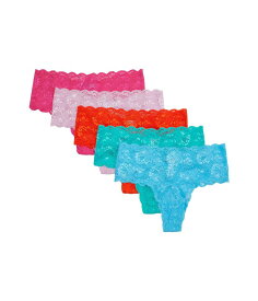 【送料無料】 コサベラ レディース パンツ アンダーウェア Never Say Never Comfie Thongs 5Pk Neela Conbl Flo