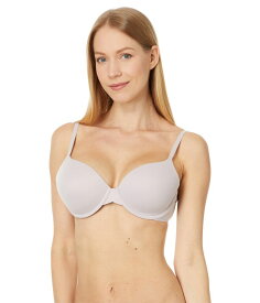 【送料無料】 カルバン クライン アンダーウェア レディース ブラジャー アンダーウェア Perfectly Fit Lightly Lined T-Shirt Bra with Memory Touch Cloud Grey