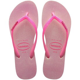 【送料無料】 ハワイアナス レディース サンダル シューズ Slim Glitter Iridescent Sandals Pink Lemonade