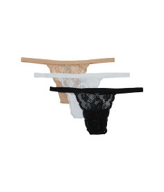 【送料無料】 コサベラ レディース パンツ アンダーウェア Never Say Never G-String 3-Pack Skimpie Black/Sette/Whi