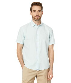 【送料無料】 アンタックイット メンズ シャツ トップス Cotton Seersucker Short-Sleeve Pavao Shirt Bright Blue