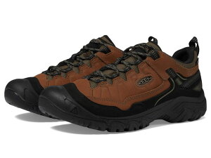 L[ Y V[Y u[cECu[c KEEN Targhee 4 Low Height Durable Comfortable Waterproof Bison/Black ubN