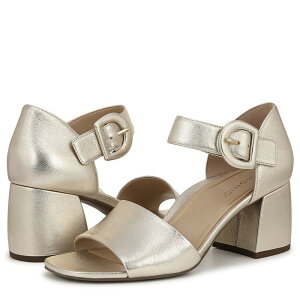 oCIjbN fB[X V[Y q[ AN VIONIC Chardonnay Ankle Straps Gold Metal Leat S[h