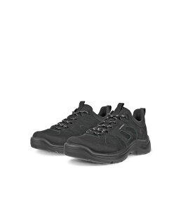 GR[ fB[X V[Y Xj[J[ U[ ECCO Sport Offroad Leather Waterproof Black/Black ubN