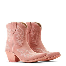 【送料無料】 アリアト レディース ブーツ・レインブーツ シューズ Chandler Western Boots Carnation Pink