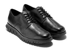 R[n[ Y V[Y IbNXtH[h Black/Black Cole Haan Zerogrand Remastered Plain Toe Oxford