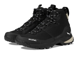 �T���� ���f�B�[�X �V���[�Y �u�[�c�E���C���u�[�c SALEWA Puez Mid PTX Black/Black �u���b�N