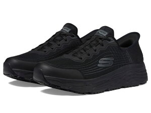 �X�P�b�`���[�Y �����Y �V���[�Y �X�j�[�J�[ SKECHERS Work Max Cushioning Elite SR - Remma Black �u���b�N