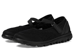 �v���y�b�g ���f�B�[�X �V���[�Y �X�j�[�J�[ Propet TravelActiv Mary Jane All Black �u���b�N