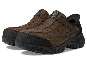 XPb`[Y Y V[Y u[cECu[c SKECHERS Work Holdredge - Ryker Comp Toe Brown uE