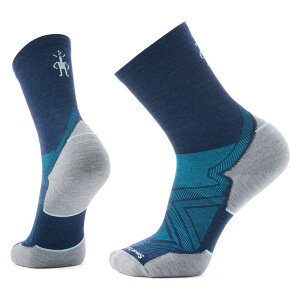 �X�}�[�g�E�[�� �����Y �A���_�[�E�F�A �C�� Smartwool Run Targeted Cushion Mid Crew Socks Deep Navy �l�C�r�[