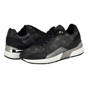 QX fB[X V[Y Xj[J[ GUESS Moxea Black Logo ubN