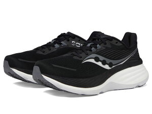 �T�b�J�j�[ �����Y �V���[�Y �X�j�[�J�[ Saucony Hurricane 24 Black/Carbon �u���b�N