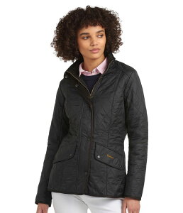 �o�u�A�[ ���f�B�[�X �A�E�^�[ �R�[�g Barbour Cavalry Polarquilt Black �u���b�N