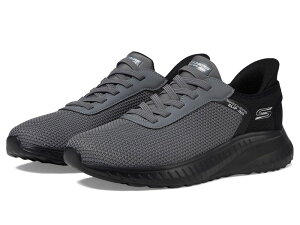 �X�P�b�`���[�Y �����Y �V���[�Y �X�j�[�J�[ BOBS from SKECHERS Hands Free Slip-Ins Squad Chaos - Balanced Edge Dark Gray �O���[