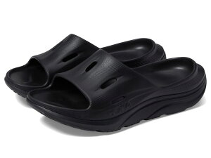 zJIlIl Y V[Y T_ Hoka Ora Recovery Slide 3 Black/Black ubN